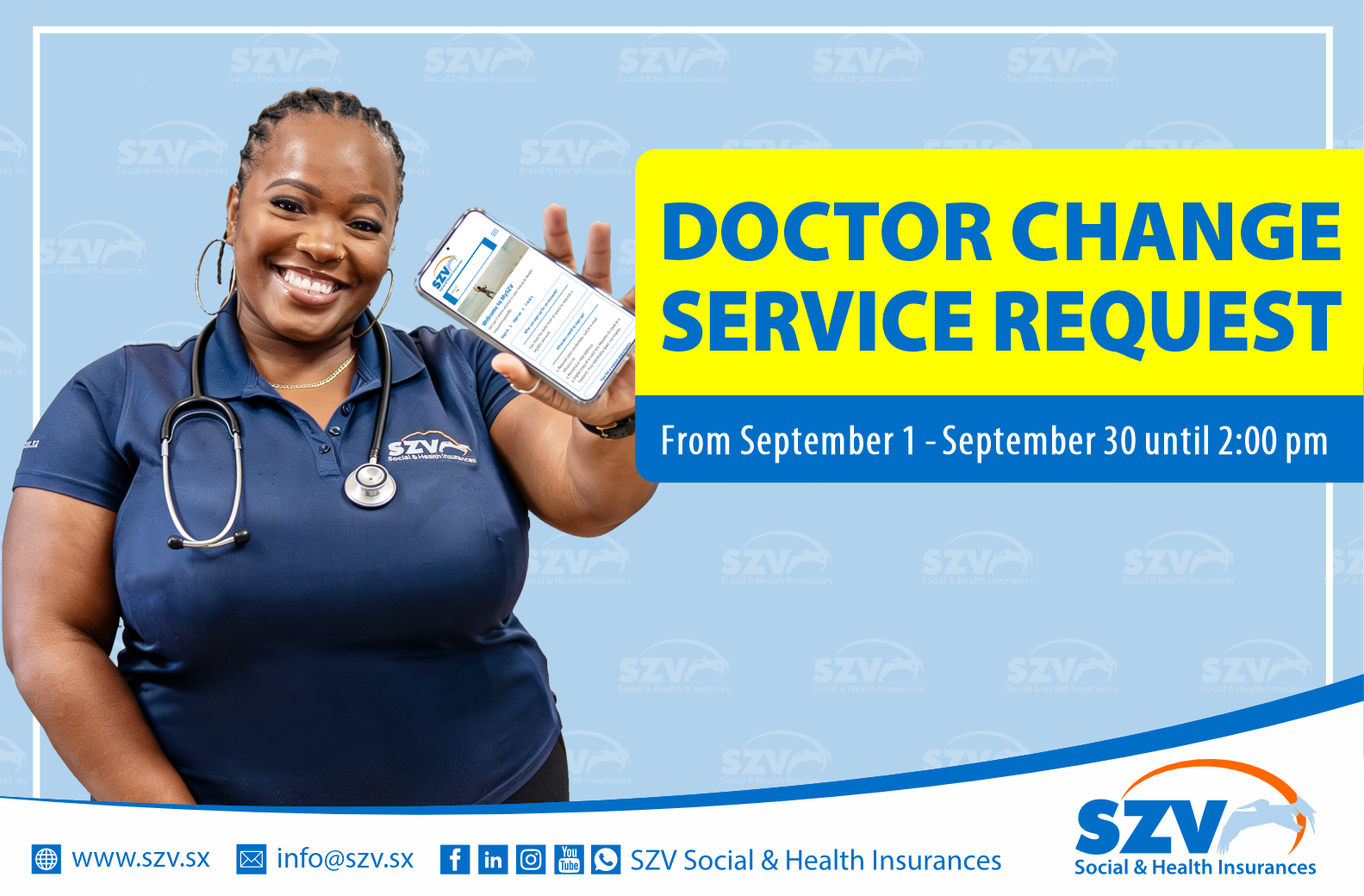 REQUEST DOCTOR CHANGE - SEPTEMBER 2026